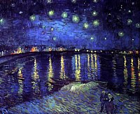 Starry Night 
Over the Rhone
1888 
oil on canvas
Musee d Orsay, 
Paris