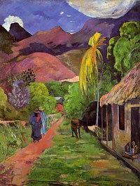 Road in Tahiti
1891 
oil on canvas
Minneapolis Museum 
of Arts